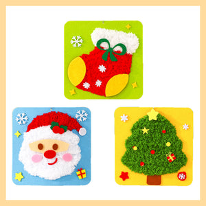 Kit de muñeca bordada navideña DIY