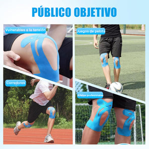 Cinturón protector de menisco de rodilla (4 piezas)