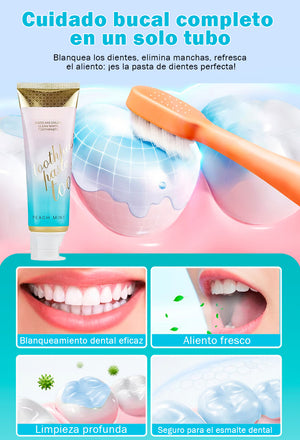 Pasta dental blanqueadora de color - Compre 1 y llévese 1 gratis (2PCS)