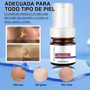 Crema blanqueadora de pecas con vitamina C - Compre 1 y obtenga 1 gratis (2 piezas)