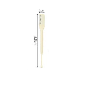 Afeitadora nasal portátil de doble cabezal para limpieza manual y segura del vello nasal