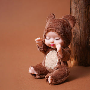 Mini muñecas bebé realistas con ropa