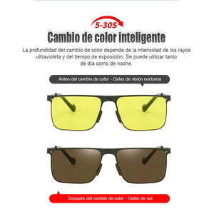 Gafas de sol fotocromáticas de día y de noche