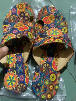 Sandalias planas ortopédicas ligeras para mujer