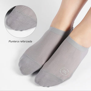 Calcetines invisibles antideslizantes con forro ultrafino