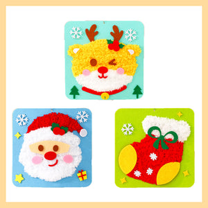 Kit de muñeca bordada navideña DIY