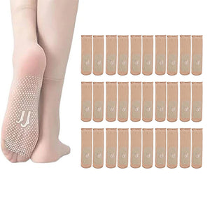 Calcetines tobilleros ultratransparentes y antideslizantes: elegancia transpirable para uso diario