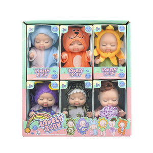 Mini muñecas bebé realistas con ropa
