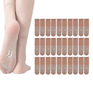 Calcetines tobilleros ultratransparentes y antideslizantes: elegancia transpirable para uso diario