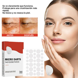 Parches hidrocoloides de microagujas para eliminar el acné y las verrugas | - 🛒Compra uno y llévate otro gratis (2 cajas)🎁