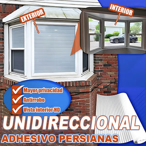 Cubierta de ventana de privacidad ciega falsa unidireccional