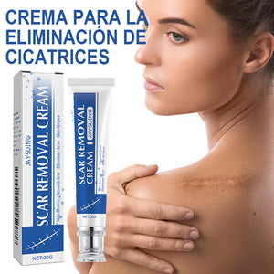 Crema reparadora de cicatrices