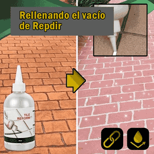 Relleno de fijación de azulejos