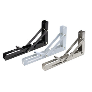 Soporte de pared con soporte triangular (2 piezas)