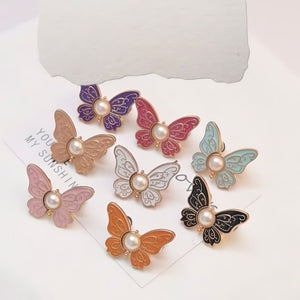 ✨Paquete de 4 botones de mariposa desmontables🦋