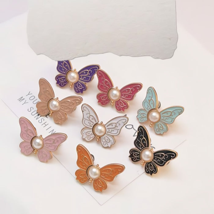 ✨Paquete de 4 botones de mariposa desmontables🦋