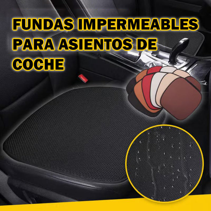 Funda de asiento de coche de filamento de viscosa transpirable y antideslizante