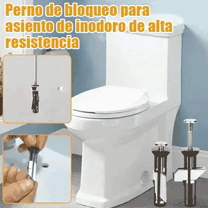Kit de pernos de fijación para asiento de inodoro de alta resistencia