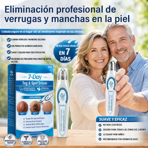 Producto en roll-on para eliminar lunares y verrugas