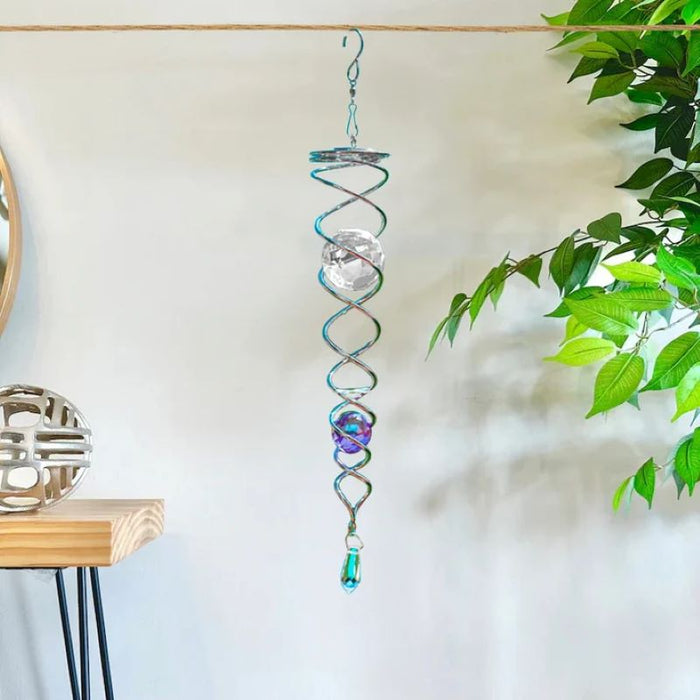 Cristal espiral de viaje sagrado hecho a mano