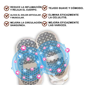 Calcetines de iones de turmalina