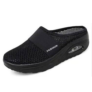 Zapatos ortopédicos para diabéticos con colchón de aire y propiedades antideslizantes