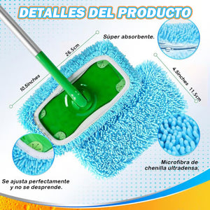 Almohadilla de fregona reutilizable