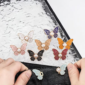 ✨Paquete de 4 botones de mariposa desmontables🦋
