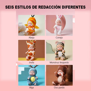 Mini muñecas bebé realistas con ropa