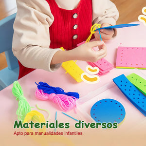 Kit de muñeca bordada navideña DIY