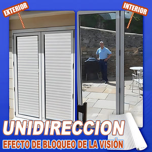 Cubierta de ventana de privacidad ciega falsa unidireccional