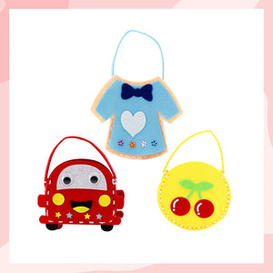 Kit de costura para hacer bolsos de manualidades para niños