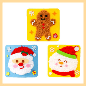 Kit de muñeca bordada navideña DIY