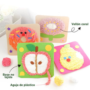 Kit de muñeca bordada navideña DIY