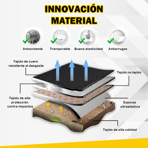 Funda de asiento de coche de filamento de viscosa transpirable y antideslizante
