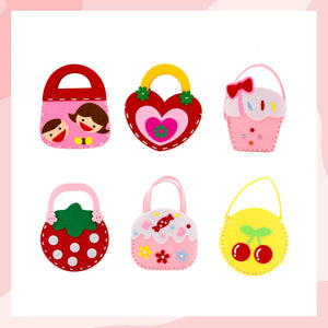 Kit de costura para hacer bolsos de manualidades para niños
