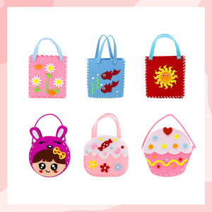 Kit de costura para hacer bolsos de manualidades para niños