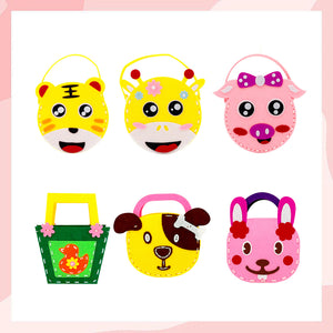 Kit de costura para hacer bolsos de manualidades para niños