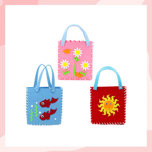 Kit de costura para hacer bolsos de manualidades para niños