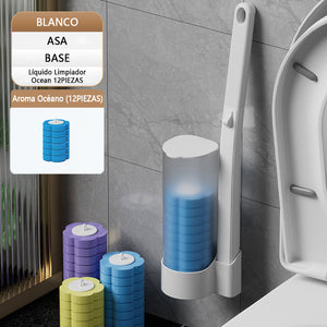 Cepillo de baño desechable con cabezal de esponja desechable