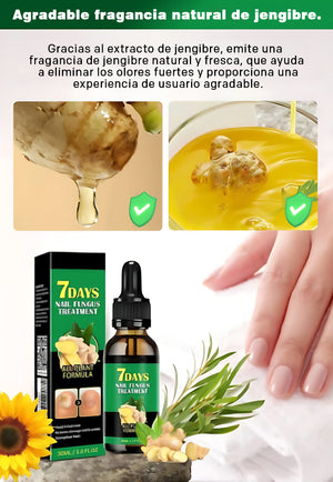 Cuidado de las uñas con jengibre