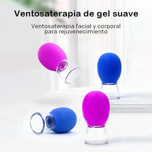 Terapia de ventosas de silicona (paquete de 3)
