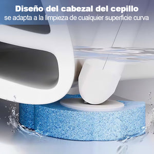 Cepillo de baño desechable con cabezal de esponja desechable