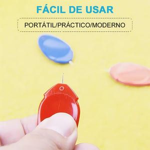 Enhebrador de alambre multifuncional para uso doméstico (paquete de 10)