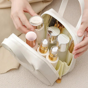 Bolsa de cosméticos impermeable de gran capacidad