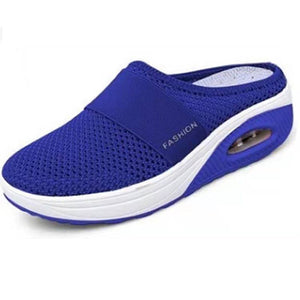 Zapatos ortopédicos para diabéticos con colchón de aire y propiedades antideslizantes
