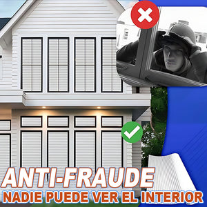 Cubierta de ventana de privacidad ciega falsa unidireccional