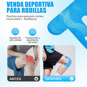 Cinturón protector de menisco de rodilla (4 piezas)