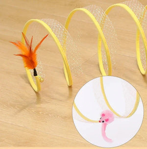 Túnel para gatos plegado