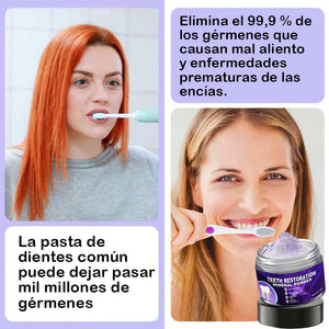 Polvo mineral para restauración dental